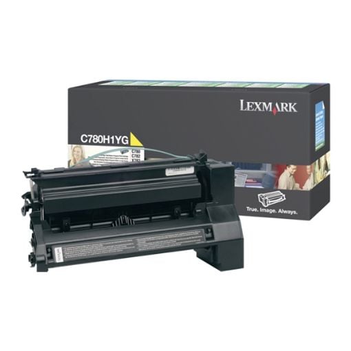 Εικόνα της Toner Lexmark C780 / C782 Yellow High Yield C780H1YG
