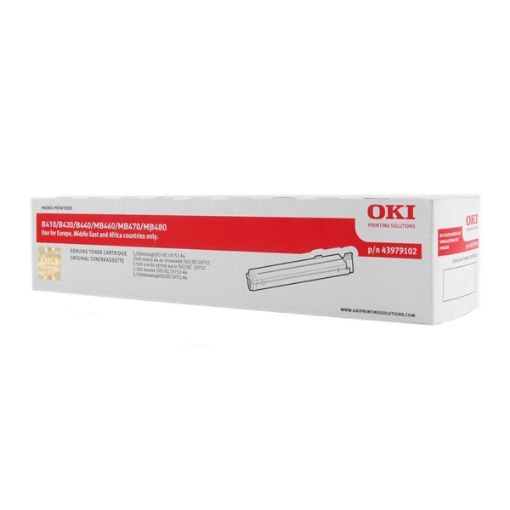 Εικόνα της Toner Oki Black 43979102