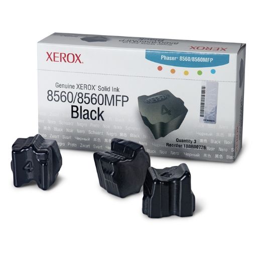 Εικόνα της Solid Ink Xerox Black 3 Τεμάχια 108R00726