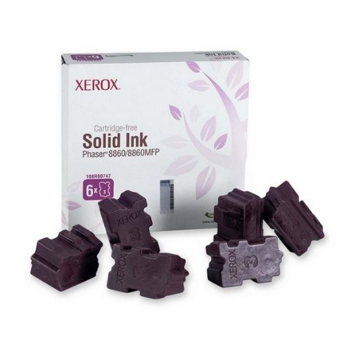 Εικόνα της Solid Ink Xerox Magenta 6 Τεμάχια HC 108R00747