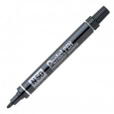 Εικόνα της Ανεξίτηλος Μαρκαδόρος Pentel N50 2mm Bullet Point Black N50-AE