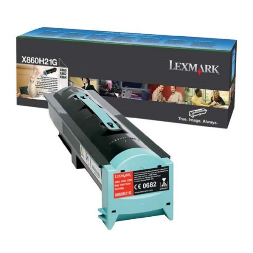 Εικόνα της Toner Lexmark X860 Black X860H21G