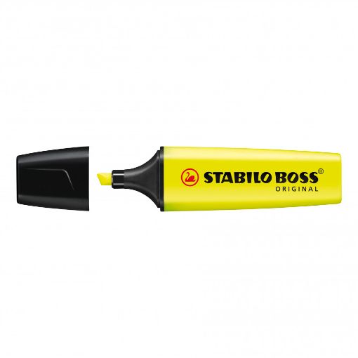 Εικόνα της Μαρκαδόρος Υπογράμμισης Stabilo Boss 70/24 2 - 5 mm Yellow