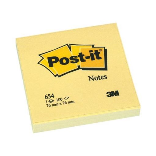 Εικόνα της Αυτοκόλλητα Χαρτάκια 3M Post-it 76 x 76 mm