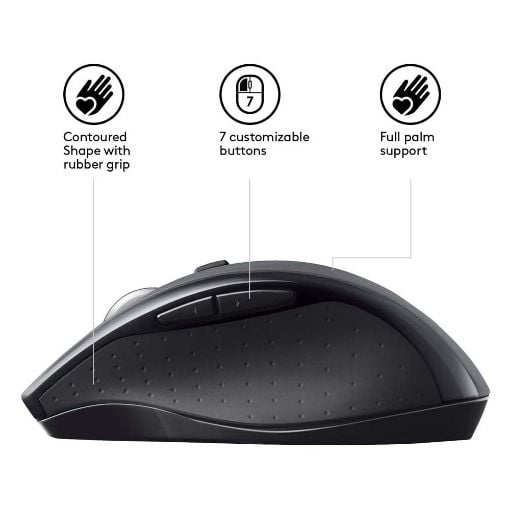 Εικόνα της Ποντίκι Logitech Marathon M705 Laser Wireless Black 910-001949