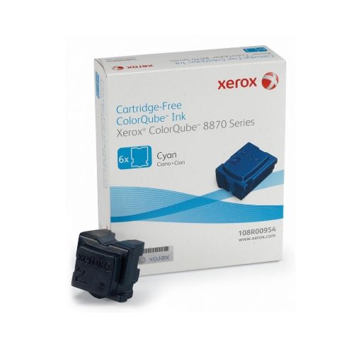 Εικόνα της Solid Ink Xerox Cyan 6 Τεμάχια HC 108R00954