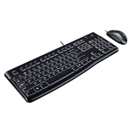 Εικόνα της Πληκτρολόγιο-Ποντίκι Logitech Ενσύρματο MK120 920-002541