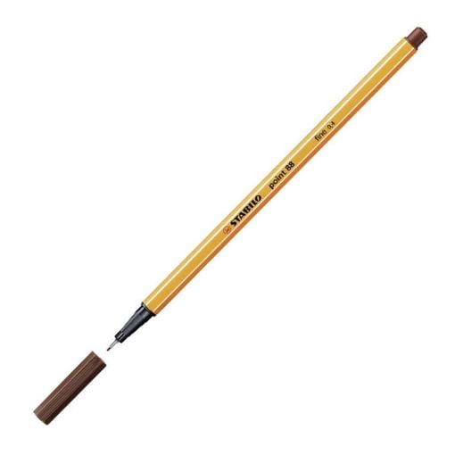 Εικόνα της Μαρκαδόρος Σχεδίου Stabilo Point 88/45 0.4mm Brown