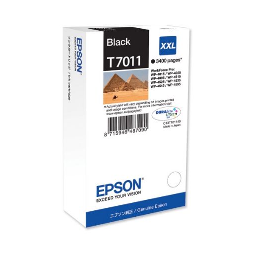 Εικόνα της Μελάνι Epson T7011 Black XXL T701140
