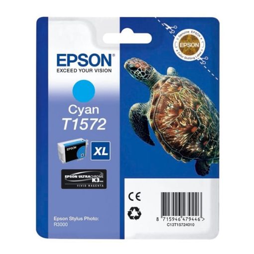 Εικόνα της Μελάνι Epson T1572 Cyan T15724010