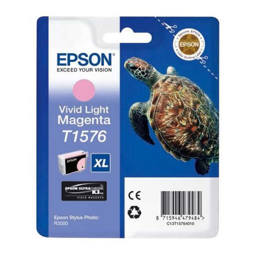 Εικόνα της Μελάνι Epson T1576 Vivid Light Magenta T15764010