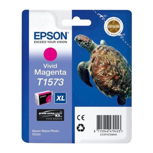 Εικόνα της Μελάνι Epson T1573 Vivid Magenta T15734010