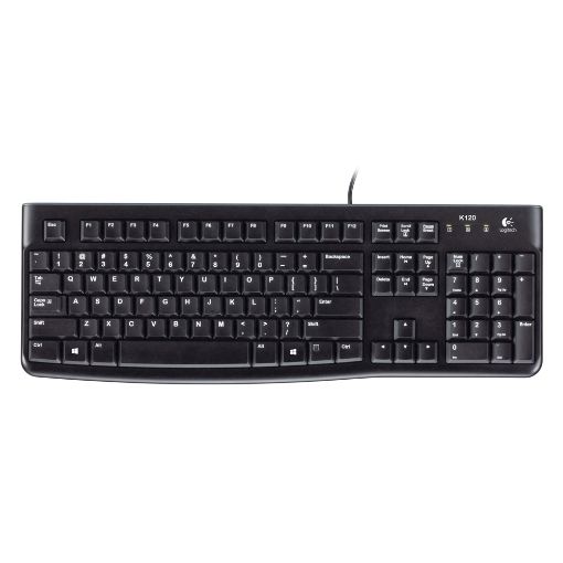 Εικόνα της Πληκτρολόγιο Logitech K120 Ενσύρματο (GR) 920-002490