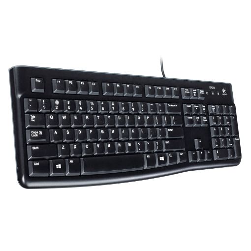 Εικόνα της Πληκτρολόγιο Logitech K120 Ενσύρματο (GR) 920-002490
