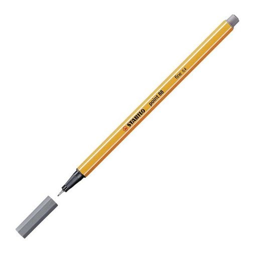 Εικόνα της Μαρκαδόρος Σχεδίου Stabilo Point 88/96 0.4mm Dark Grey
