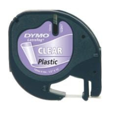 Εικόνα της Πλαστικές Ετικέτες Dymo Letratag Clear 12mm x 4m 12267 S0721530