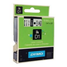 Εικόνα της Ετικέτες Dymo D1 Standard 6mm x 7m Black On White 43613 S0720780