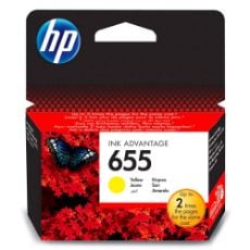 Εικόνα της Μελάνι HP 655 Yellow CZ112AE