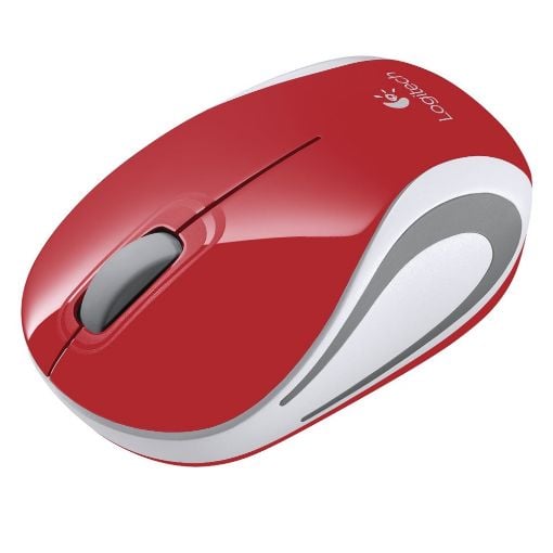 Εικόνα της Ποντίκι Logitech M187 Wireless Mini Red 910-002732