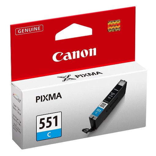 Εικόνα της Μελάνι Canon CLI-551C Cyan 6509B001