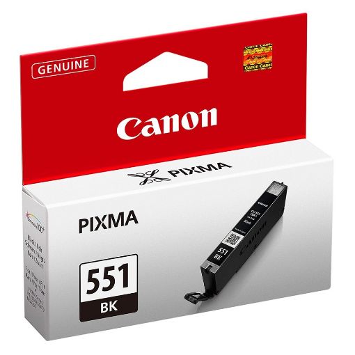 Εικόνα της Μελάνι Canon CLI-551BK Black 6508B001