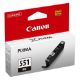 Εικόνα της Μελάνι Canon CLI-551BK Black 6508B001