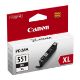 Εικόνα της Μελάνι Canon CLI-551BK XL Black 6443B001