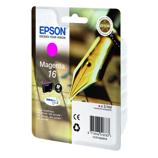 Εικόνα της Μελάνι Epson T1623 Magenta C13T16234010