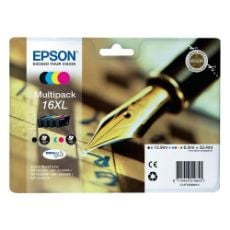 Εικόνα της Πακέτο 4 Μελανιών Epson T1636 Black, Cyan, Magenta και Yellow HC C13T16364010