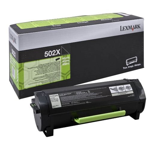 Εικόνα της Toner Lexmark 502X Black Extra HC Return Program 50F2X00