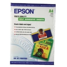 Εικόνα της Φωτογραφικό Χαρτί Epson A4 Self Adhesive 167g/m² 10 Φύλλα C13S041106