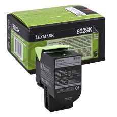 Εικόνα της Toner Lexmark 802SK Black High Yield Return Program 80C2SK0