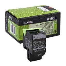 Εικόνα της Toner Lexmark 802K Black Return Program 80C20K0