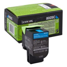 Εικόνα της Toner Lexmark 802SC Cyan High Yield Return 80C2SC0