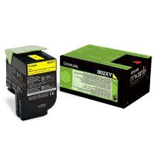Εικόνα της Toner Lexmark 802XY Yellow Extra Extra High Yield Return 80C2XY0