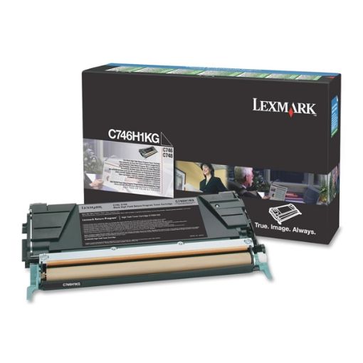 Εικόνα της Toner Lexmark C746 Black C746H1KG