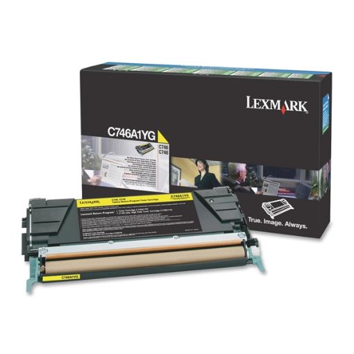 Εικόνα της Toner Lexmark C746 Yellow C746A1YG