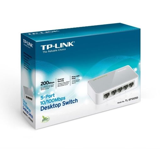 Εικόνα της Switch Tp-Link SF1005D v15 5-Port 10/100 Mbps