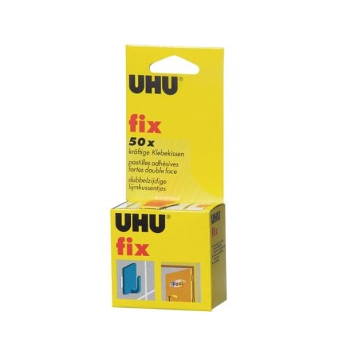 Εικόνα της Αυτοκόλλητα Διπλής Όψεως UHU Fix 50 Pads