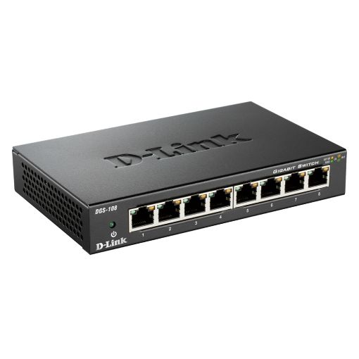 Εικόνα της Switch D-Link DGS-108/E 8-Port 10/100/1000 Mbps