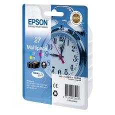 Εικόνα της Πακέτο 3 Μελανιών Epson T270540 Cyan, Magenta και Yellow C13T27054010