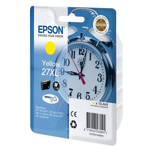 Εικόνα της Μελάνι Epson 27XL Yellow C13T27144010