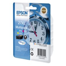 Εικόνα της Πακέτο 3 Μελανιών Epson 27XL Cyan, Magenta και Yellow C13T27154010