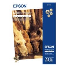 Εικόνα της Φωτογραφικό Χαρτί Epson Heavyweight A4 Matte 167g/m² 50 Φύλλα C13S041256