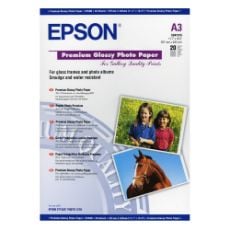 Εικόνα της Φωτογραφικό Χαρτί Epson A3 Premium Glossy 255g/m² 20 Φύλλα C13S041315