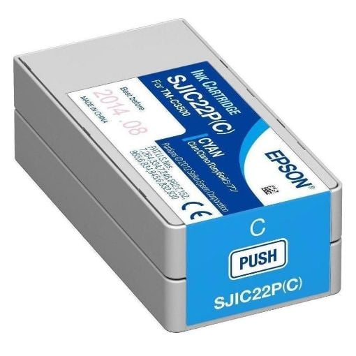 Εικόνα της Μελάνι Epson SJIC22P Cyan C33S020602