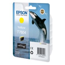Εικόνα της Μελάνι Epson T7604 Yellow C13T76044010