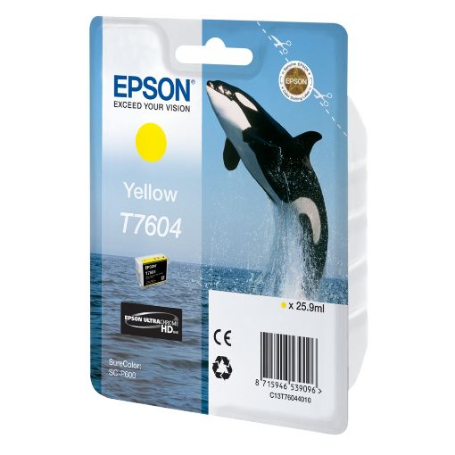 Εικόνα της Μελάνι Epson T7604 Yellow C13T76044010