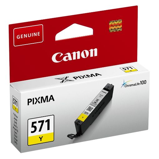 Εικόνα της Μελάνι Canon CLI-571Y Yellow 0388C001
