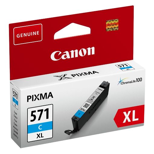 Εικόνα της Μελάνι Canon CLI-571C XL Cyan 0332C001